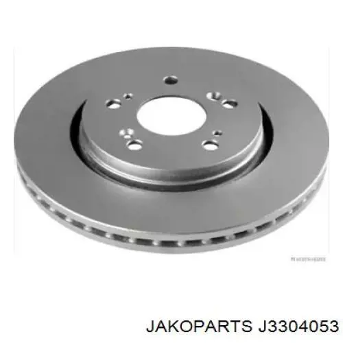 J3304053 Jakoparts disco do freio dianteiro