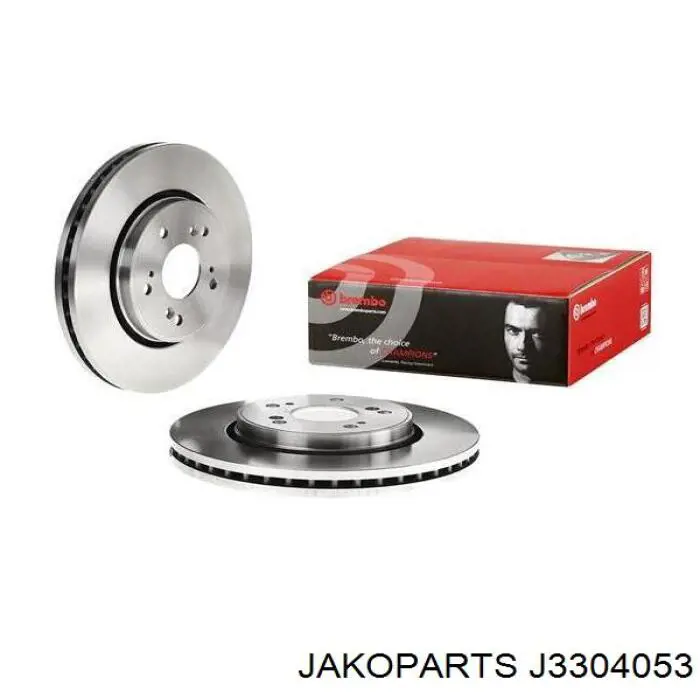 Передние тормозные диски J3304053 Jakoparts
