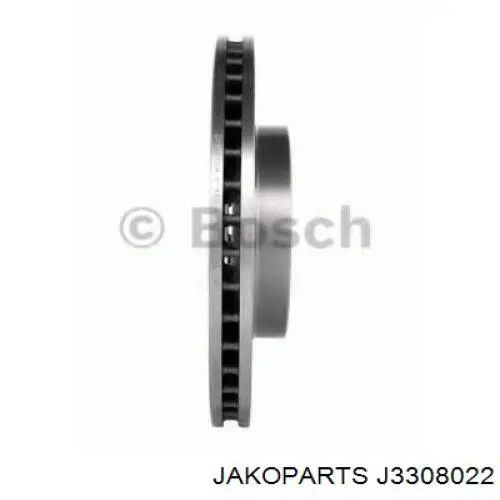 Передний тормозной диск Jakoparts J3308022