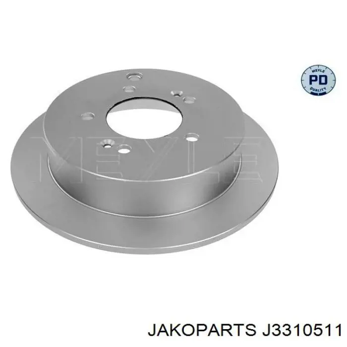 Задний дисковый тормоз Jakoparts J3310511