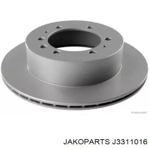 J3311016 Jakoparts диск тормозной задний