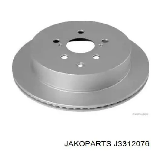 J3312076 Jakoparts диск тормозной задний