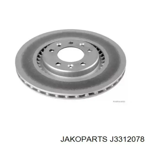 J3312078 Jakoparts disco do freio traseiro