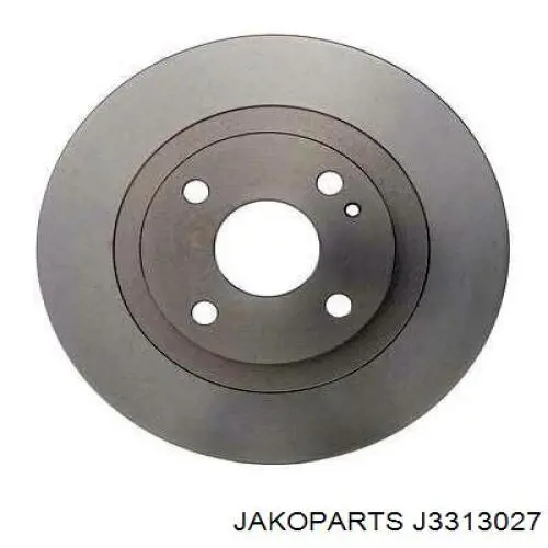 Задний тормозной диск Jakoparts J3313027 цена, от 25.71 USD