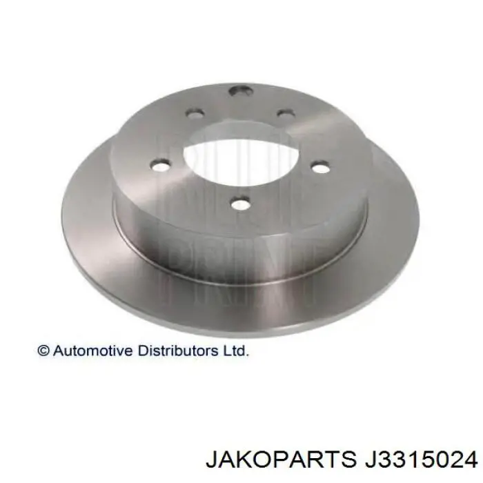 J3315024 Jakoparts Дисковый тормоз