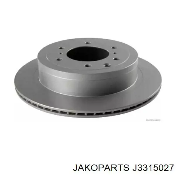 Диск тормозной задний JAKOPARTS J3315027