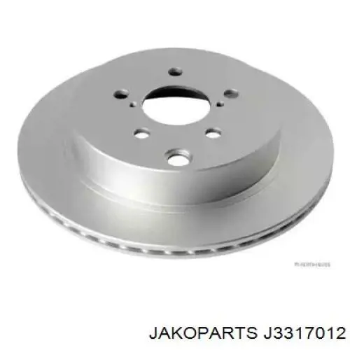 J3317012 Jakoparts disco do freio traseiro