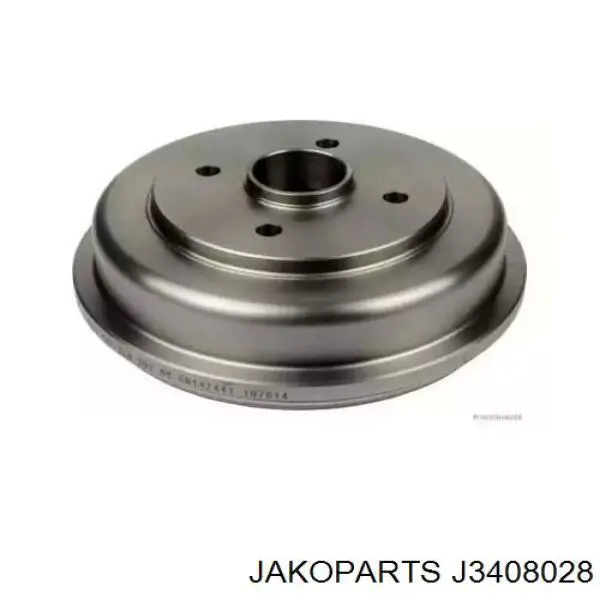 J3408028 Jakoparts tambor do freio traseiro