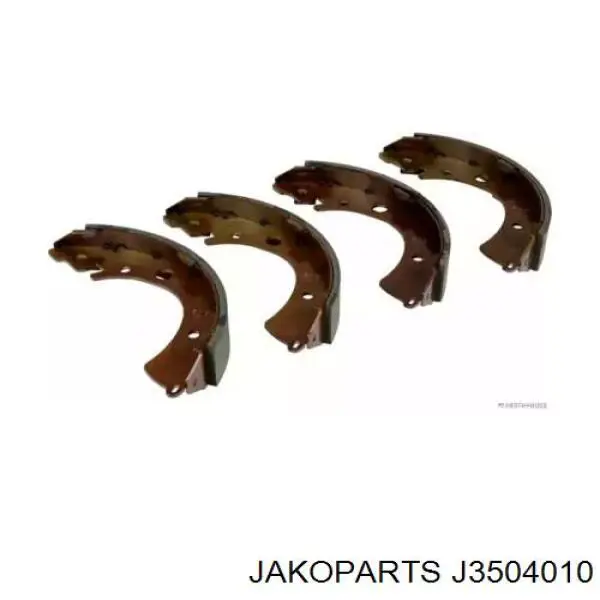 J3504010 Jakoparts задние барабанные колодки