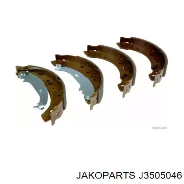 Задние барабанные колодки J3505046 Jakoparts