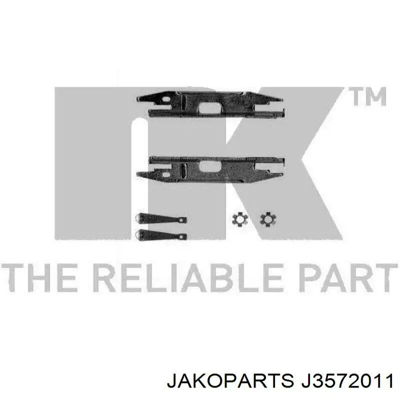 Купить J3572011 Jakoparts Растяжка тормозного барабана