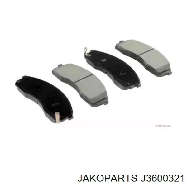 J3600321 Jakoparts Колодки передние