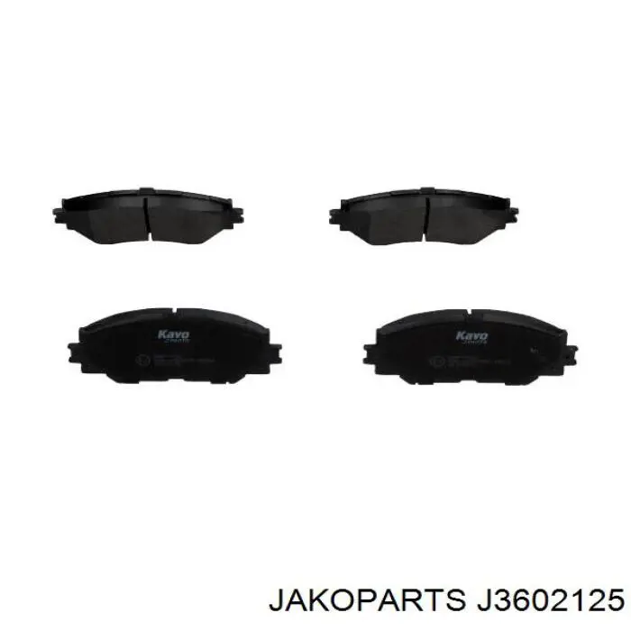 J3602125 Jakoparts Колодки передние