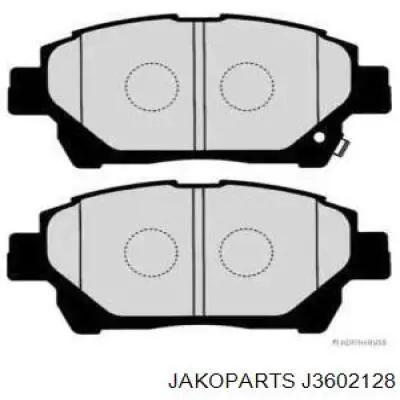 Pastillas de freno delanteras J3602128 Jakoparts
