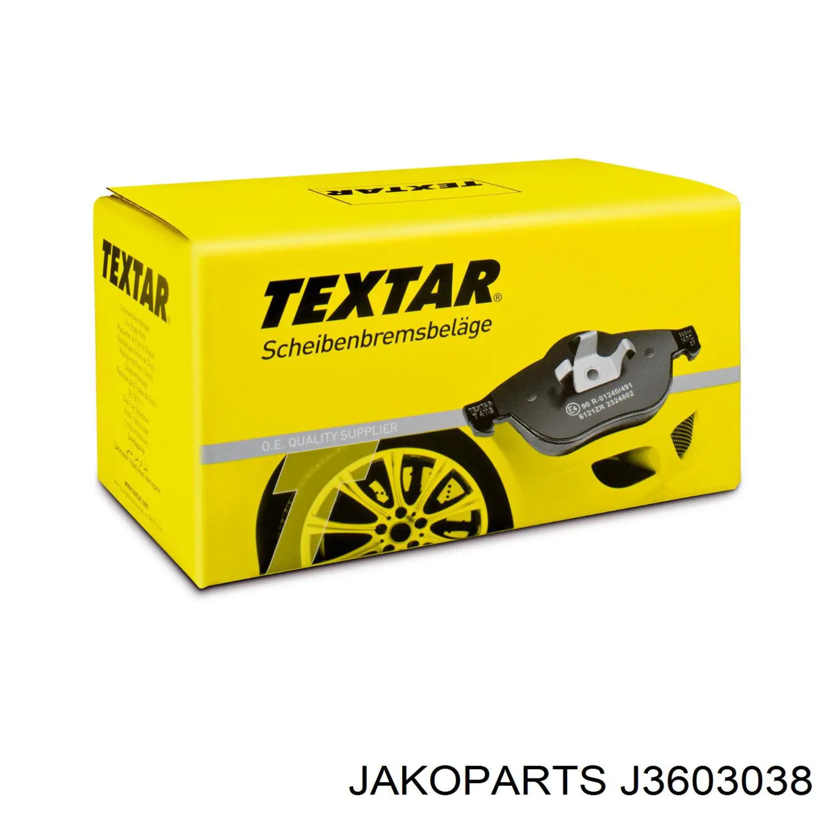 Купить J3603038 Jakoparts Колодки тормозные