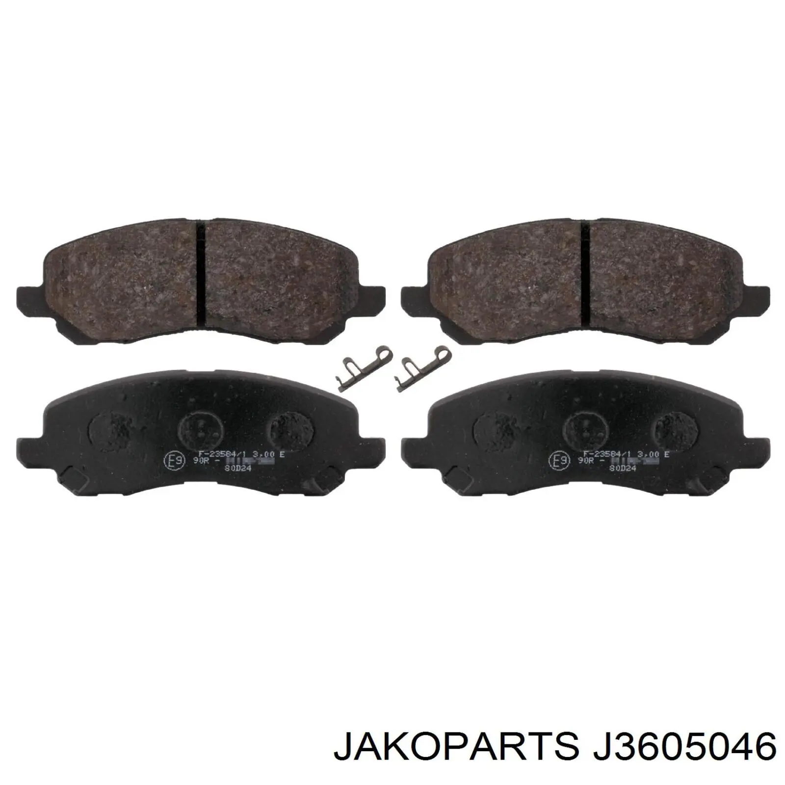 Купить J3605046 Jakoparts Колодки тормозные