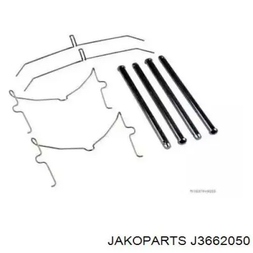 J3662050 Jakoparts kit de reparação das sapatas do freio