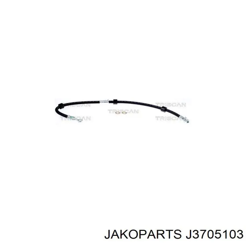 Шланг тормозной передний правый T61121 Brembo