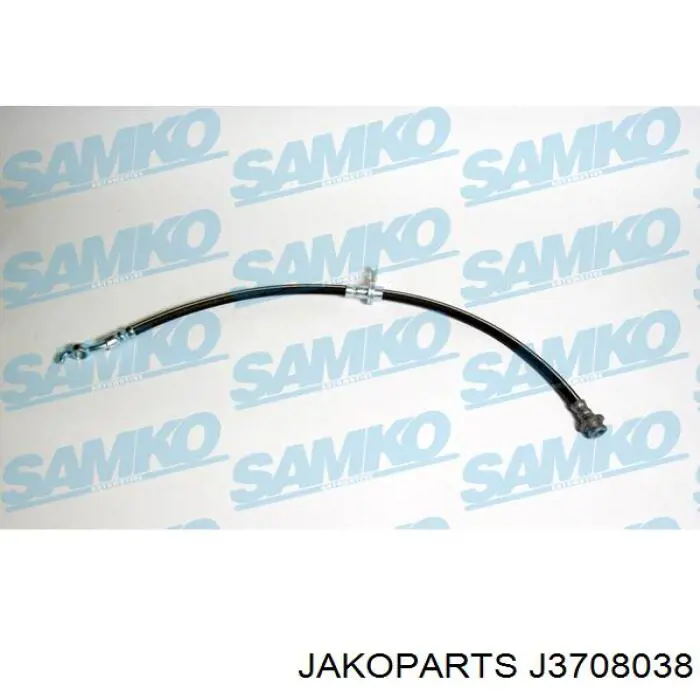 Tubo flexible de frenos delantero izquierdo J3708038 Jakoparts