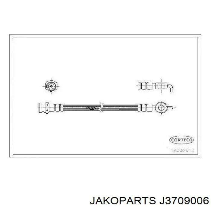 Купить 462109U00A Nissan/Infiniti Шланг тормозной передний, правый