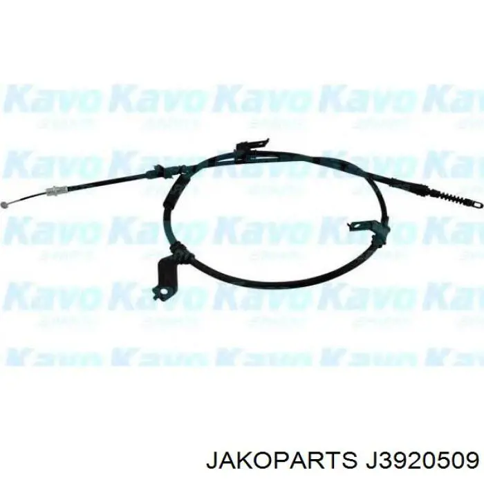 Cable de freno de mano trasero izquierdo J3920509 Jakoparts