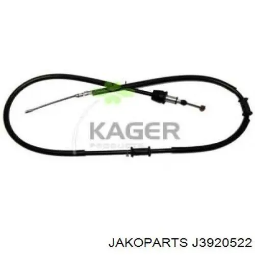 Трос ручного тормоза задний Jakoparts J3920522 цена, от 13.44 USD