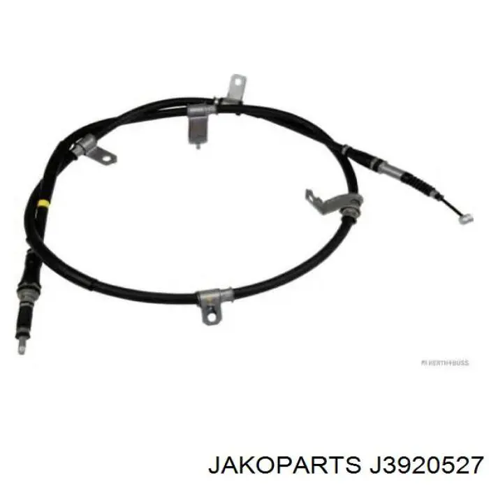 Cable de freno de mano trasero izquierdo J3920527 Jakoparts