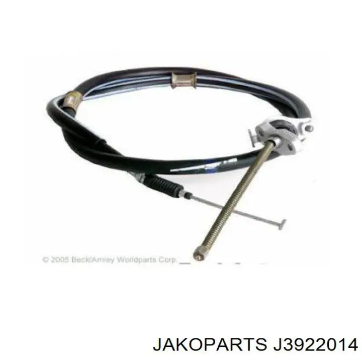 Cable de freno de mano trasero izquierdo J3922014 Jakoparts