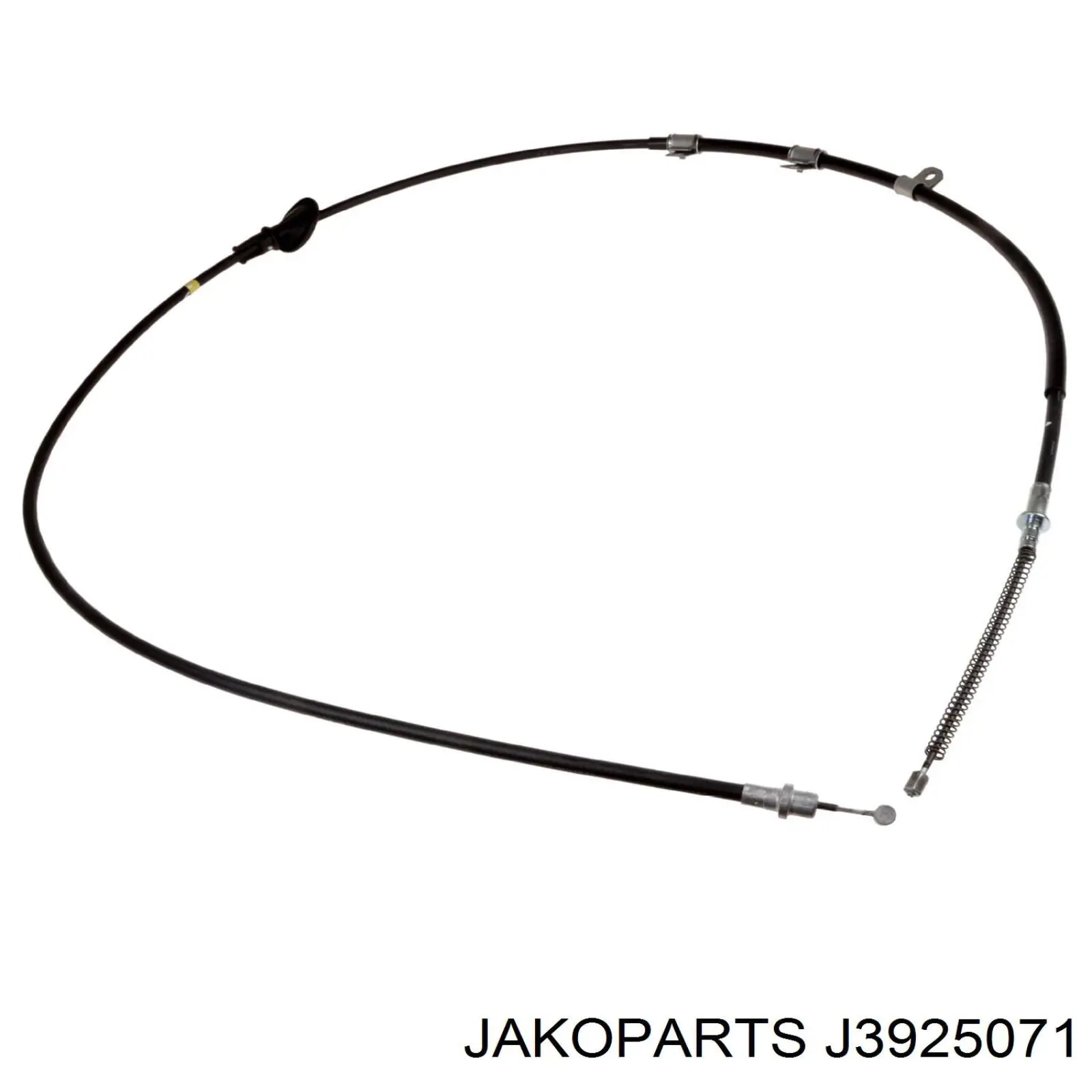 Cable de freno de mano trasero izquierdo J3925071 Jakoparts