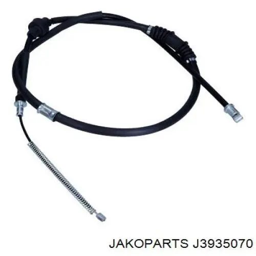 J3935070 Jakoparts Трос ручного тормоза задний, правый