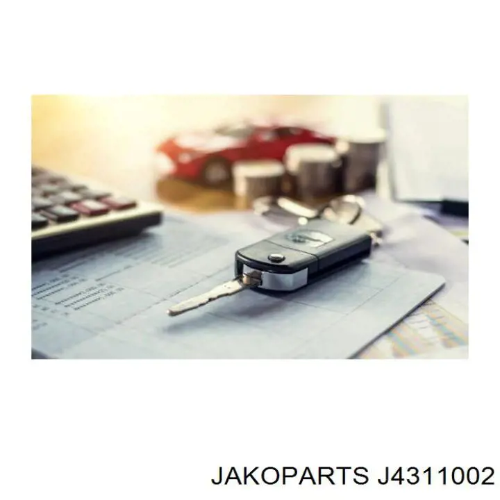 Амортизатор подвески передний левый Jakoparts J4311002 цена, от 62.49 USD