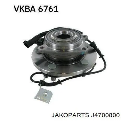 J4700800 Jakoparts Ступица колеса передняя