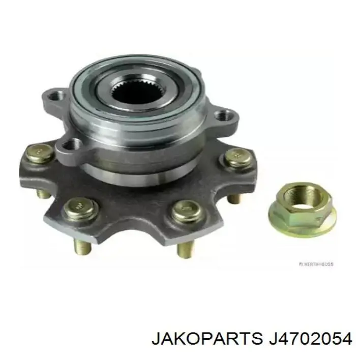 J4702054 Jakoparts Ступица колеса передняя