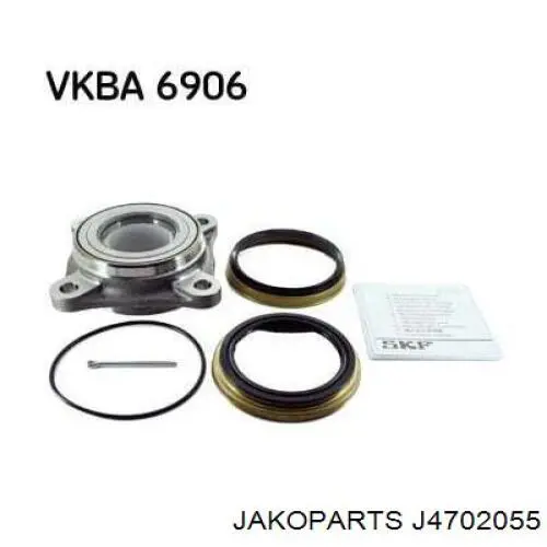 Комплект подшипника ступицы колеса Jakoparts J4702055 цена, от 52.27 USD