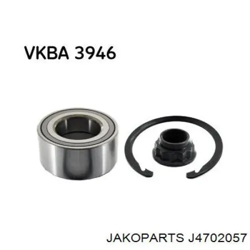 Купить J4702057 Jakoparts Подшипник передней ступицы