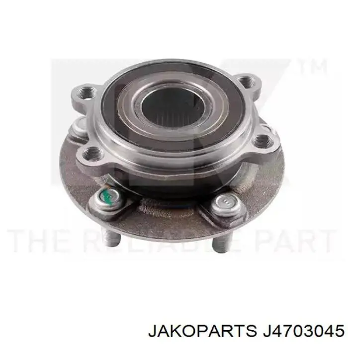 Купить J4703045 Jakoparts Ступица переднего колеса
