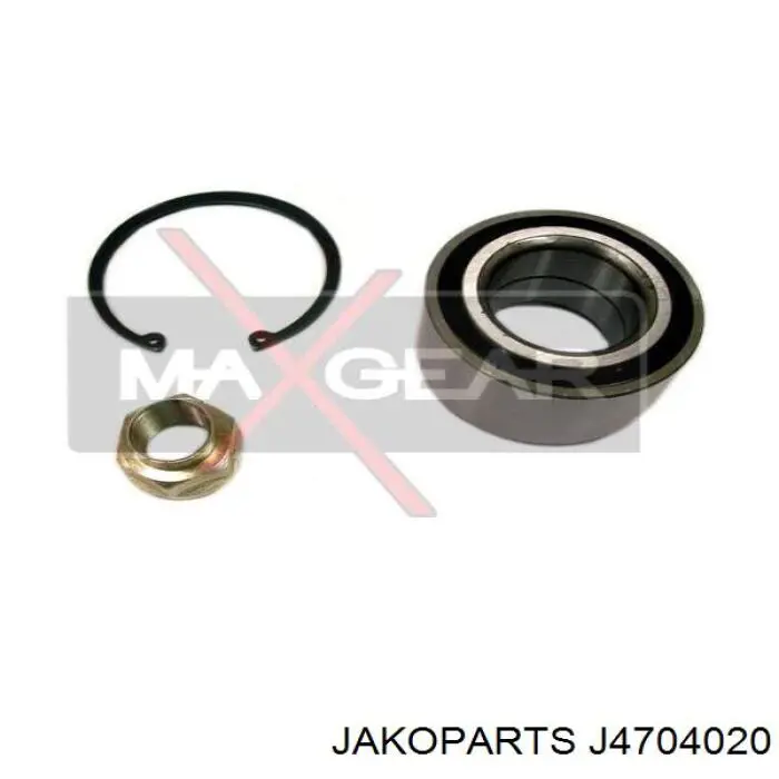 Комплект подшипника ступицы колеса Jakoparts J4704020 цена, от 21.25 USD