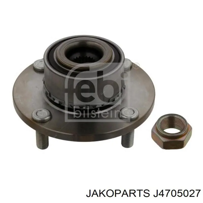 J4705027 Jakoparts Ступица колеса передняя