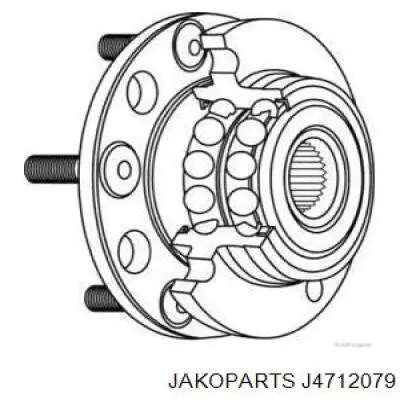 J4712079 Jakoparts Ступица задняя