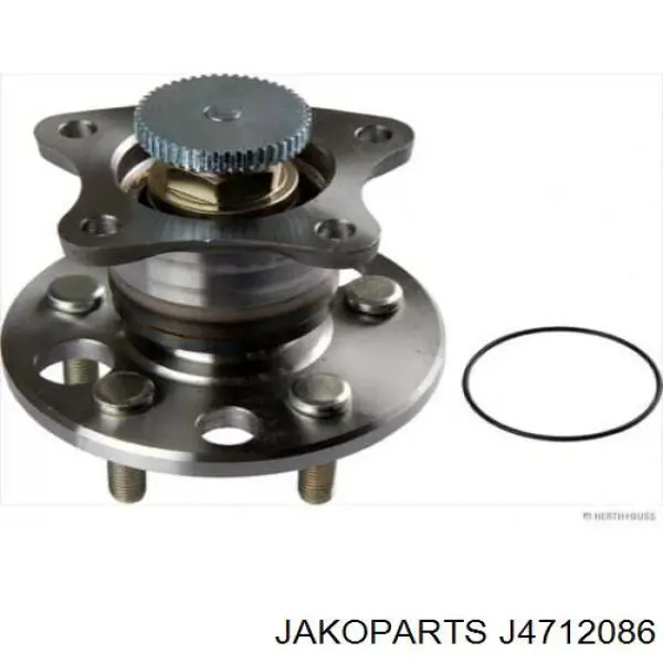Задняя ступица J4712086 Jakoparts