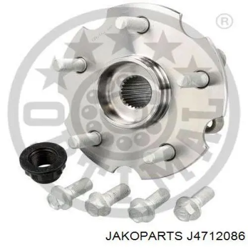 Ступица заднего колеса Jakoparts J4712086