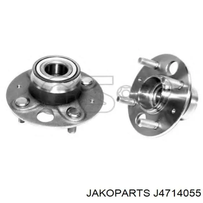 Задняя ступица J4714055 Jakoparts