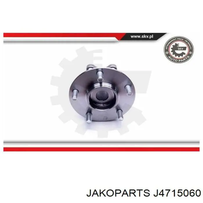 Купить J4715060 Jakoparts Задняя шпиндель