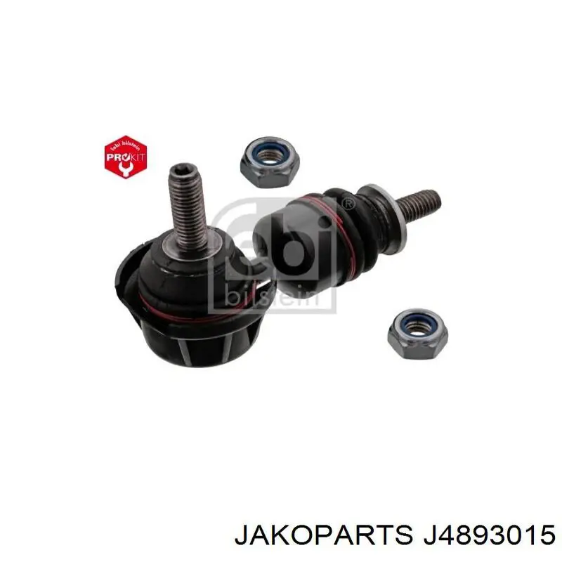 Стойка стабилизатора, заднего Jakoparts J4893015