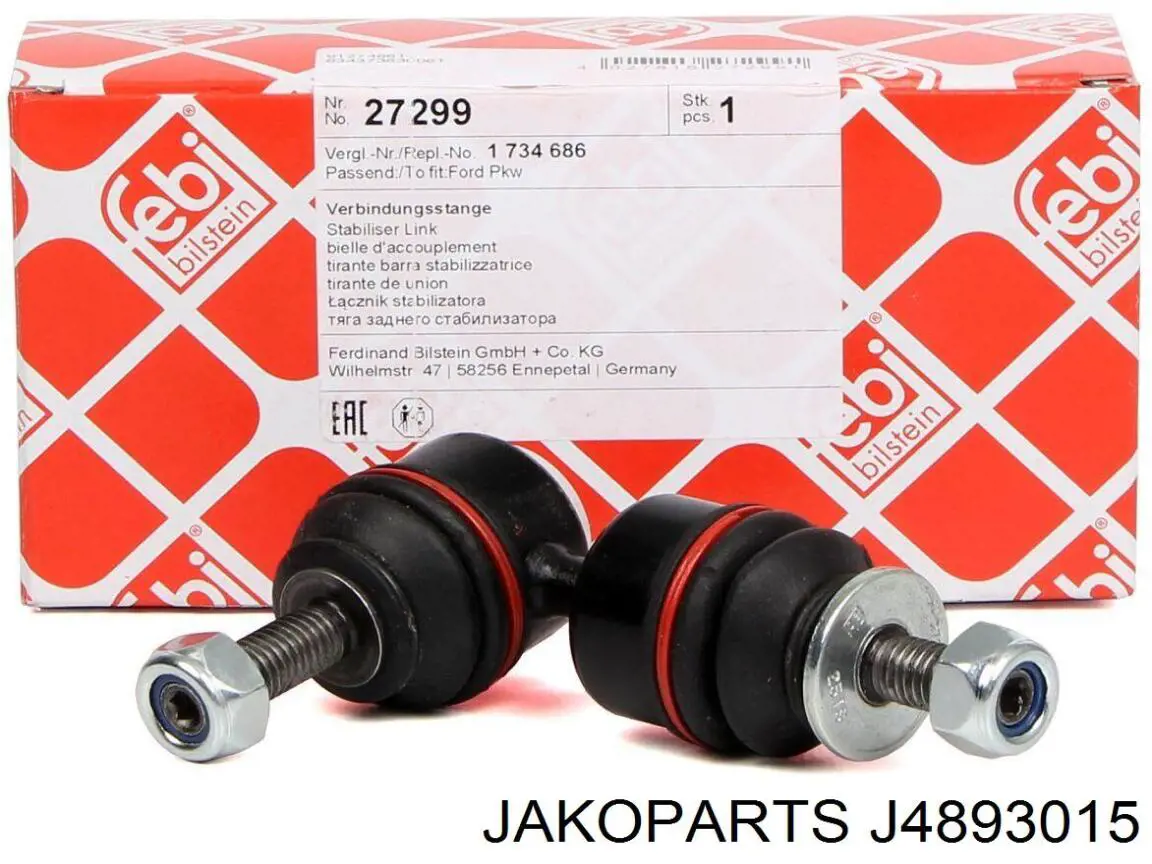 Купить J4893015 Jakoparts Солдатик стабилизатора, заднего