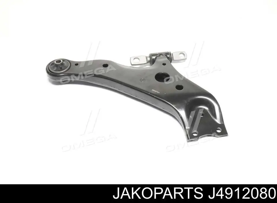J4912080 Jakoparts braço oscilante inferior direito de suspensão dianteira