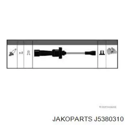 Juego de cables de encendido J5380310 Jakoparts