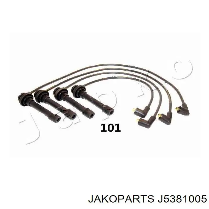 Juego de cables de encendido J5381005 Jakoparts