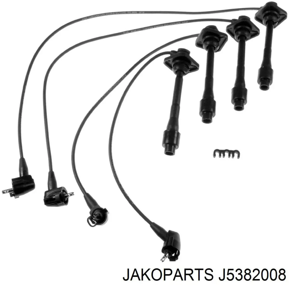 Juego de cables de encendido J5382008 Jakoparts