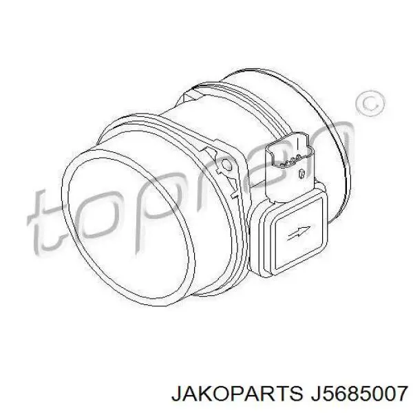 Купить J5685007 Jakoparts Воздухомер